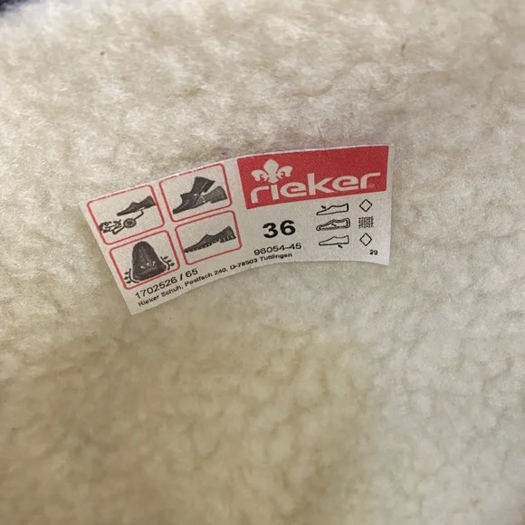 Gray Rieker Knee-High Women's Boots - Picture 7 of 11